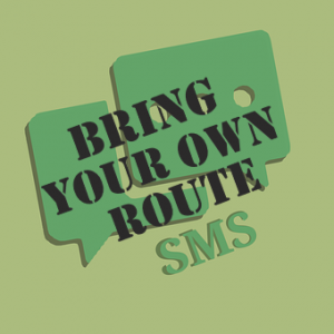 Bring your own route sms
